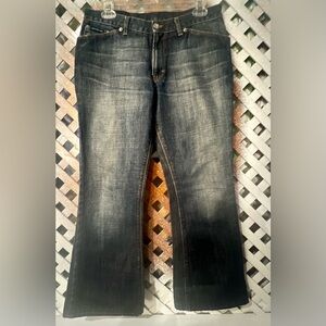 Vintage Calvin Klein Dark Wash Boot Cut Jeans size 30